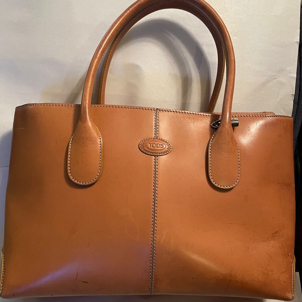 Tod's	Medium D-Bag Brown Leather